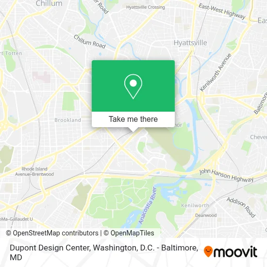 Dupont Design Center map
