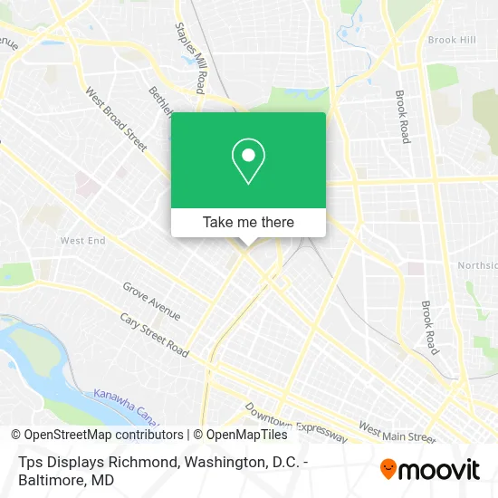 Tps Displays Richmond map