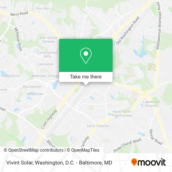 Vivint Solar map