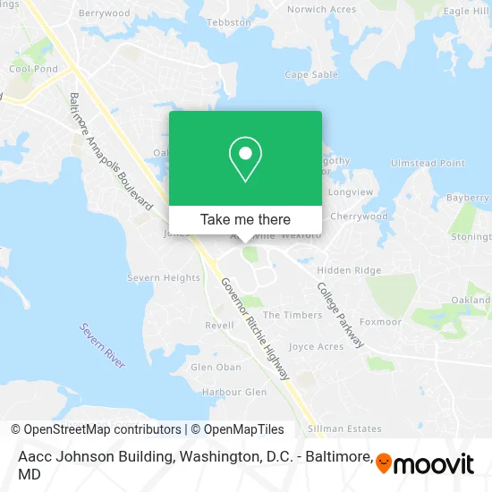 Aacc Johnson Building map