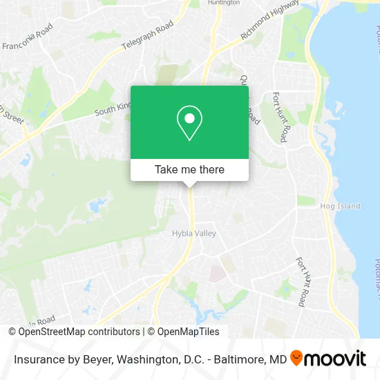 Insurance by Beyer map