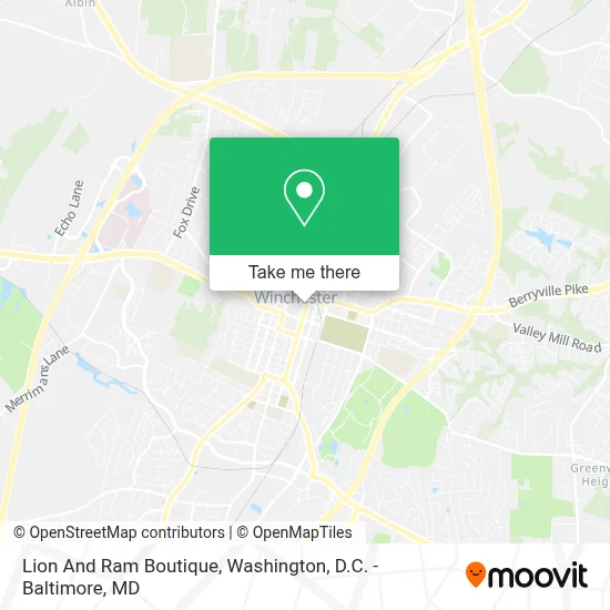 Lion And Ram Boutique map