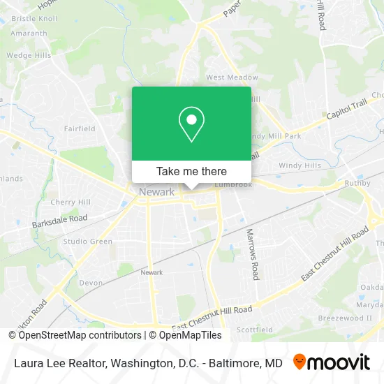 Laura Lee Realtor map