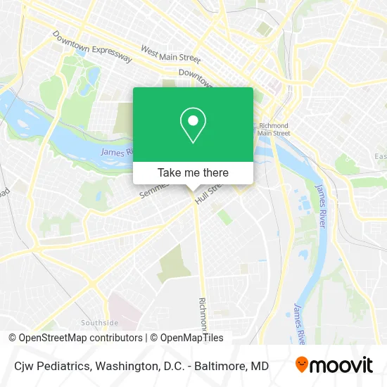 Cjw Pediatrics map