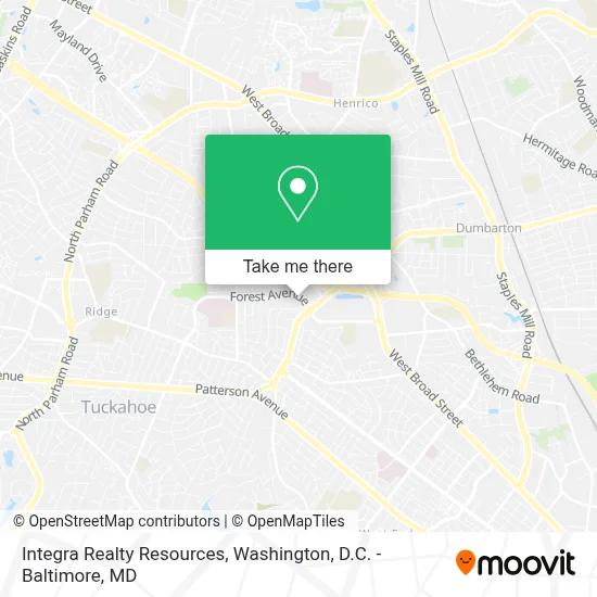 Integra Realty Resources map