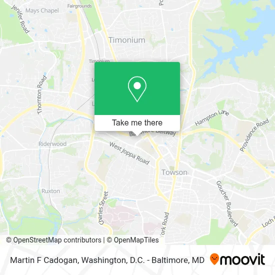 Martin F Cadogan map