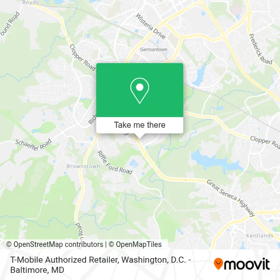 T-Mobile Authorized Retailer map