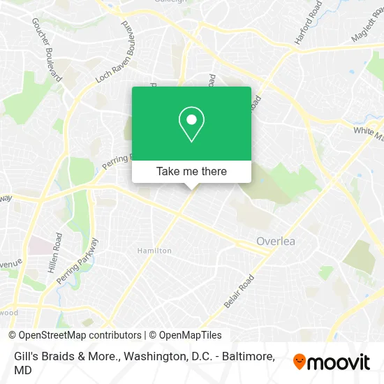 Gill's Braids & More. map