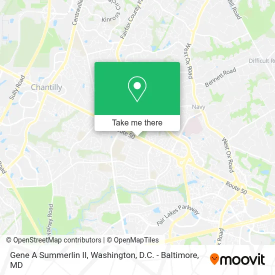 Gene A Summerlin II map