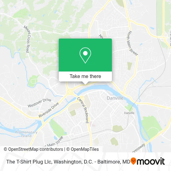 The T-Shirt Plug Llc map