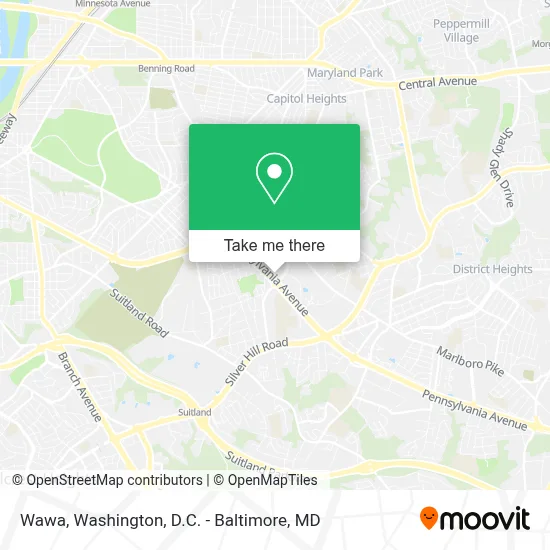 Wawa map