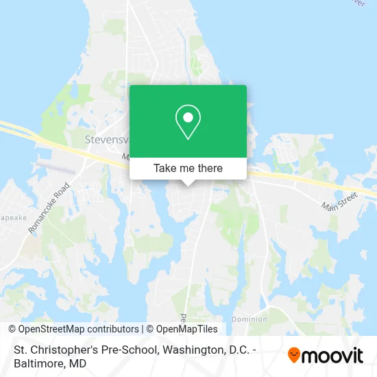 St. Christopher's Pre-School map