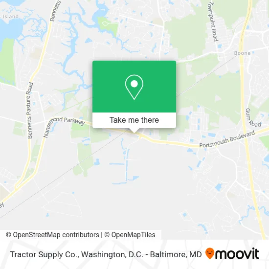 Tractor Supply Co. map