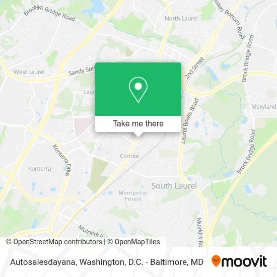 Autosalesdayana map
