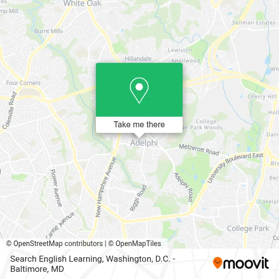 Search English Learning map