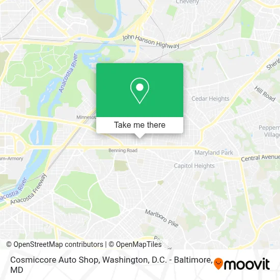 Cosmiccore Auto Shop map