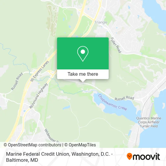 Marine Federal Credit Union map