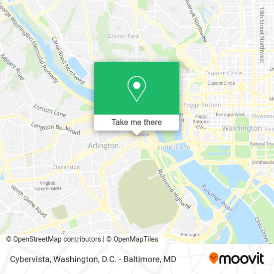 Cybervista map