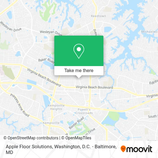 Apple Floor Solutions map