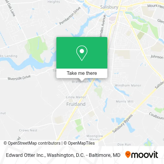 Edward Otter Inc. map