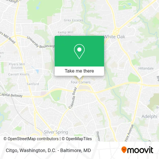 Citgo map
