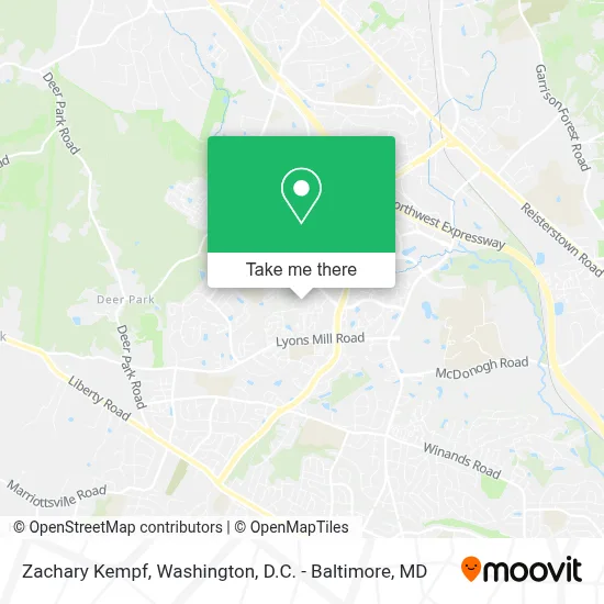 Zachary Kempf map