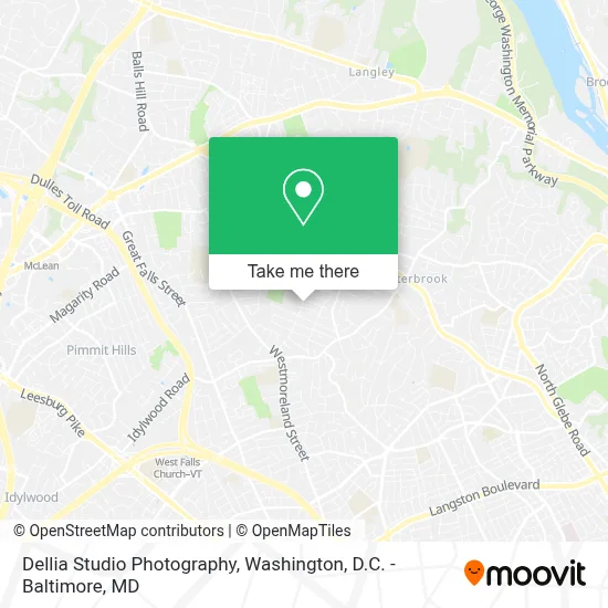 Dellia Studio Photography map