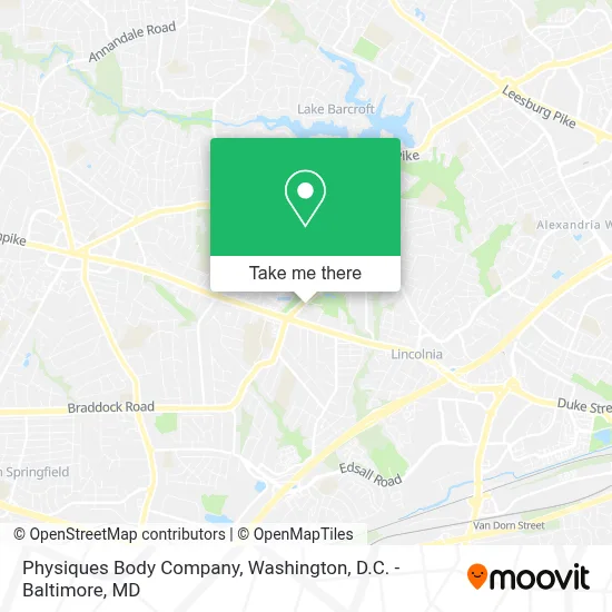 Physiques Body Company map
