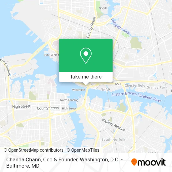 Chanda Chann, Ceo & Founder map
