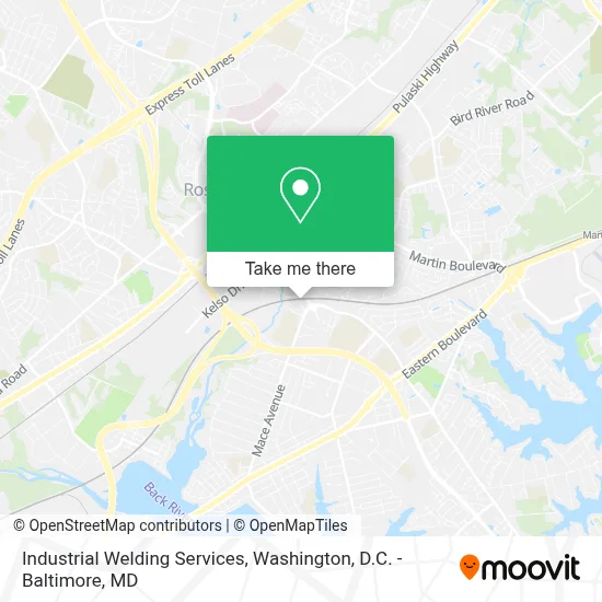 Industrial Welding Services map