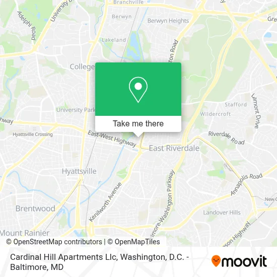 Cardinal Hill Apartments Llc map