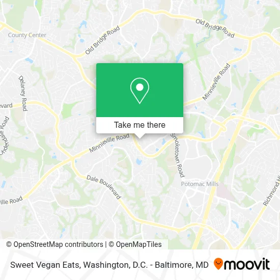 Sweet Vegan Eats map