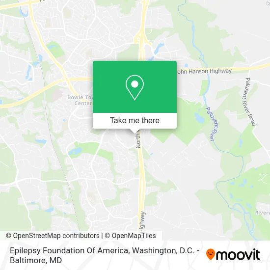 Epilepsy Foundation Of America map