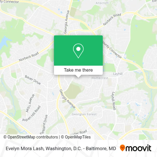 Evelyn Mora Lash map