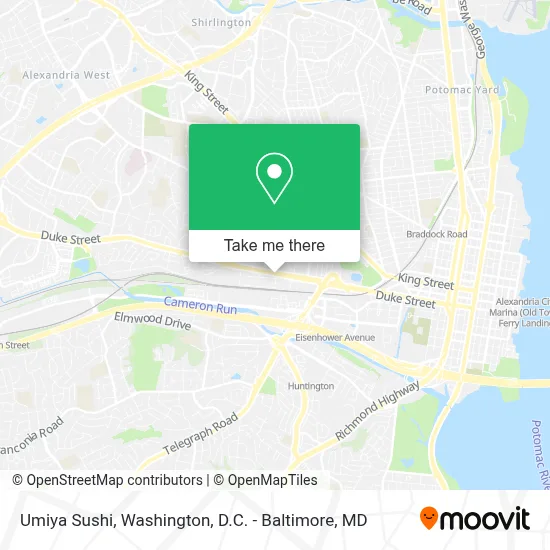 Umiya Sushi map