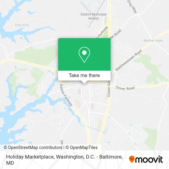 Holiday Marketplace map