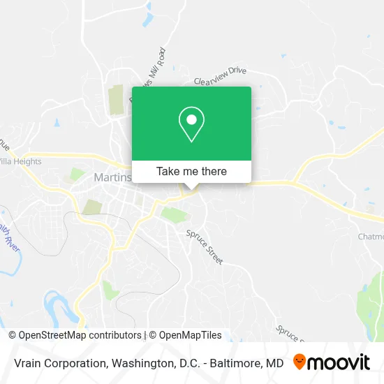 Vrain Corporation map