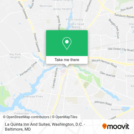 La Quinta Inn And Suites map