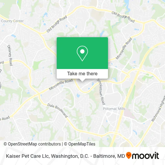 Kaiser Pet Care Llc map