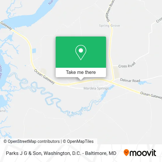 Parks J G & Son map