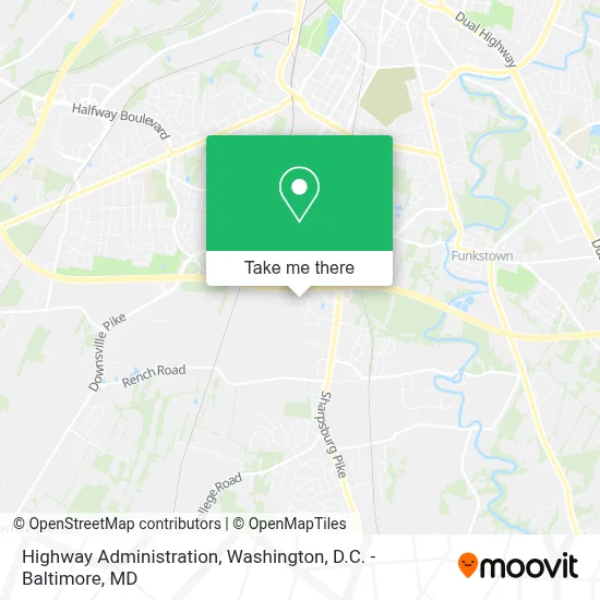 Highway Administration map