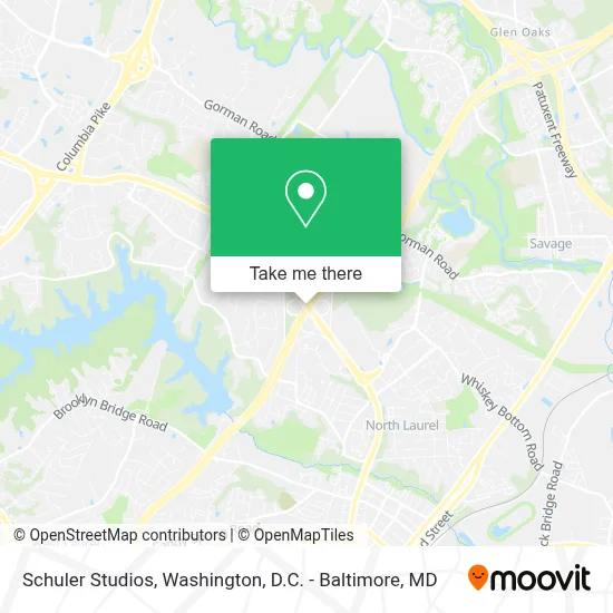 Schuler Studios map