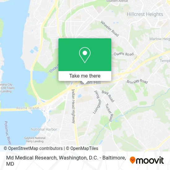 Md Medical Research map