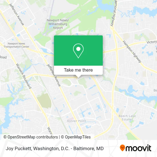 Joy Puckett map