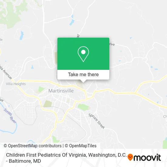 Children First Pediatrics Of Virginia map