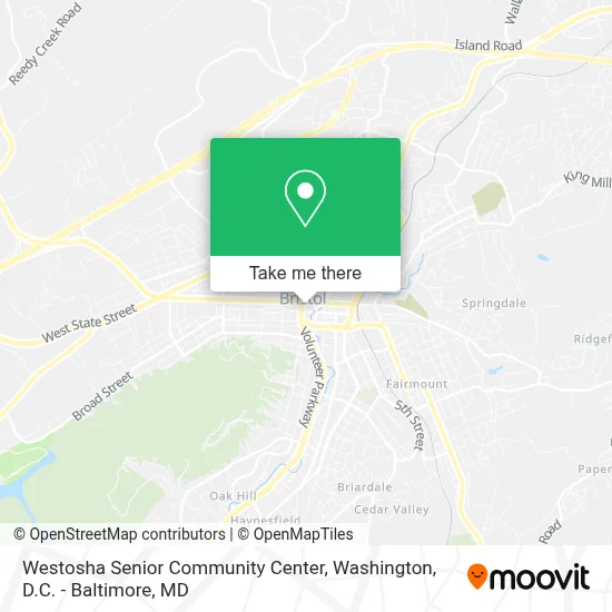 Westosha Senior Community Center map