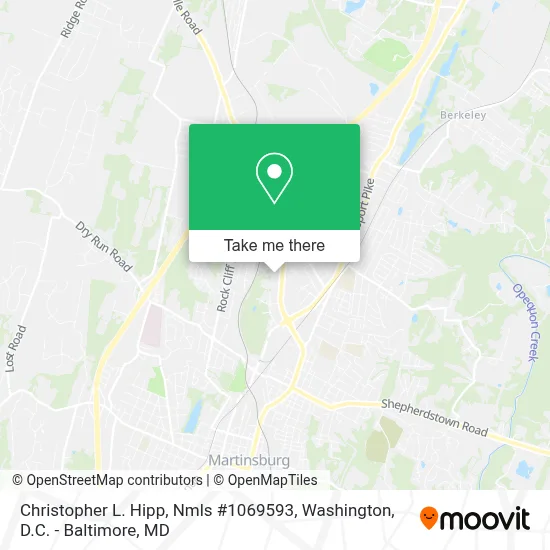 Christopher L. Hipp, Nmls #1069593 map
