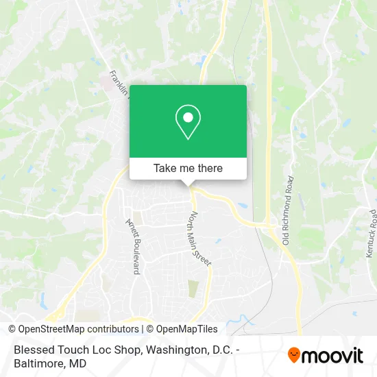 Blessed Touch Loc Shop map