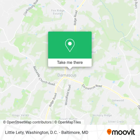 Little Lety map