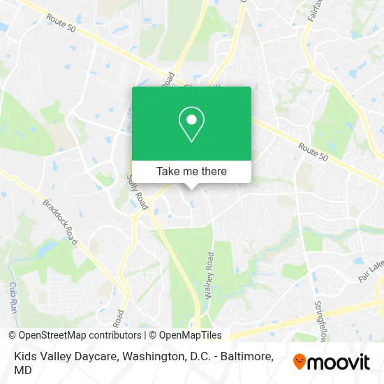 Kids Valley Daycare map